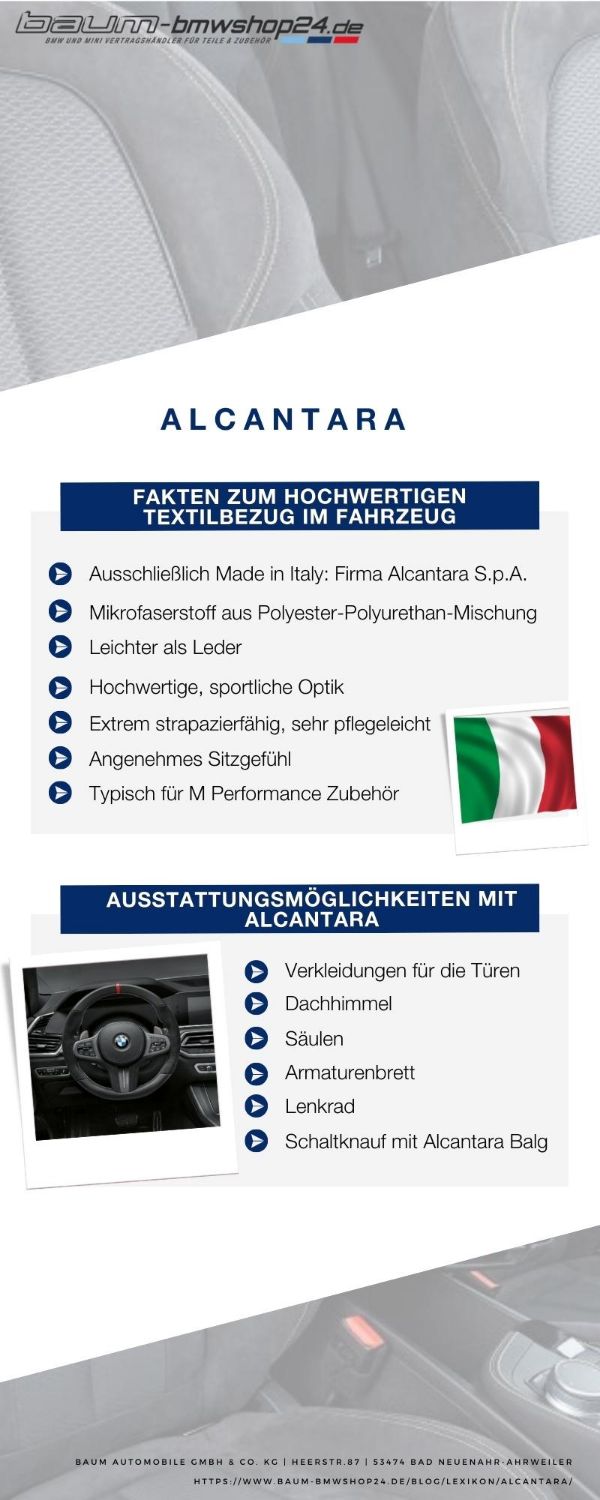 Fakten zu Alcantara