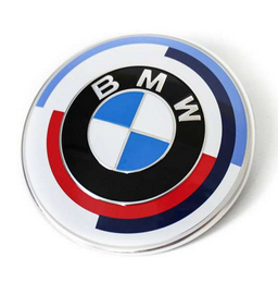 bmw m emblem 50 jahre frontklappe