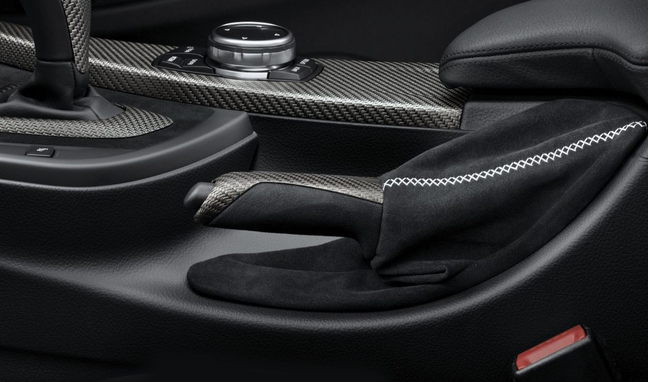 BMW M Performance Handbremsgriff Carbon/Alcantara mit