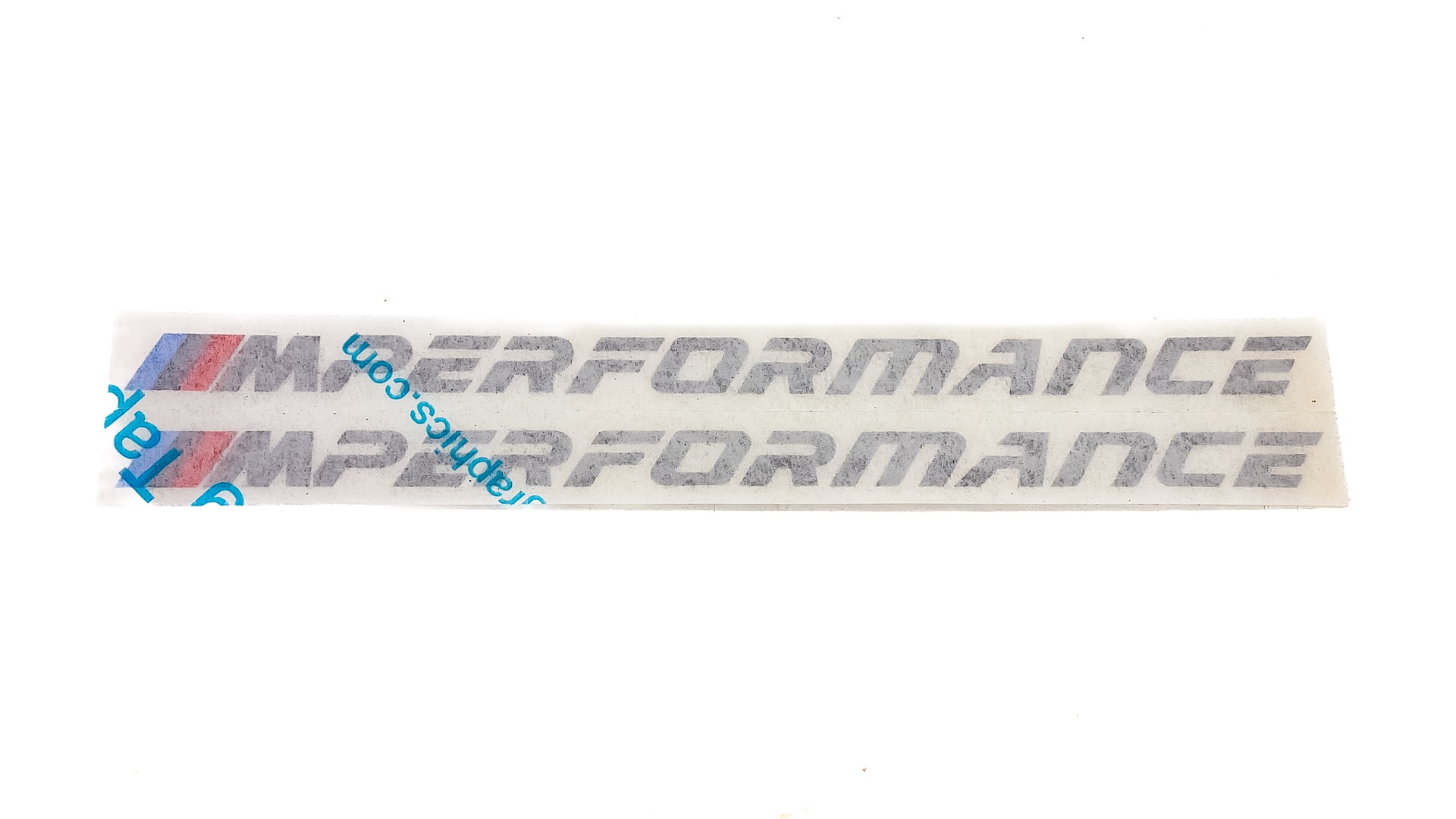 BMW Sticker BMW Aufkleber-Set Logo M Performance Selbstklebende Sticker,  (1-tlg)
