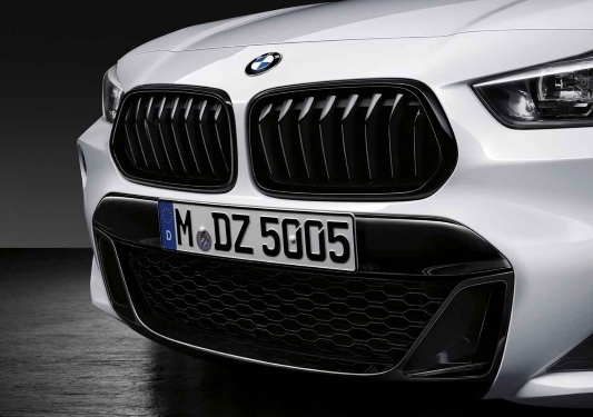 BMW M Performance Frontziergitter schwarz hochglänzend