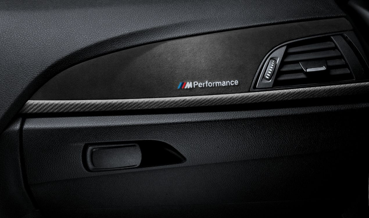 BMW M Performance Interieurleisten Carbon/Alcantara 1er F20