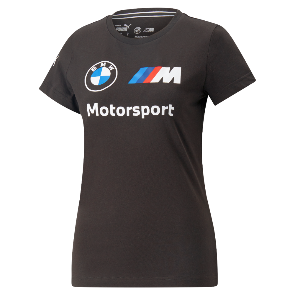 BMW M Motorsport Logo T-Shirt schwarz Damen