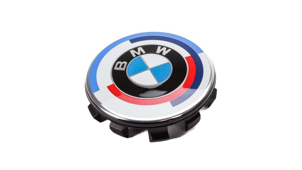 BMW-Originalteile, Emblem 50 Jahre M Frontklappe Motorhaube