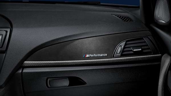 BMW M Performance Blende Gangwahlschalter Carbon/Alcantara 1er F20 F21 2er  F22 F23