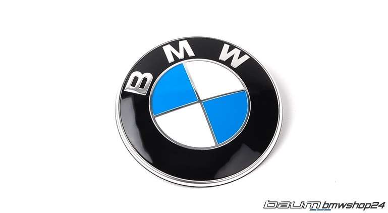 BMW Plakette Emblem für die Motorhaube Frontklappe oder Heckklappe Ø 82MM