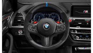 Org. BMW M Leder Lenkrad Wippen Heizung G01 G02 G05 G20 G21 G30