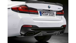BMW M Performance Blende Stoßfänger hinten 5er G30 LCI M550iX