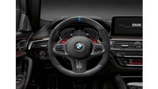 BMW M Performance Lenkrad Abdeckung Alcantara / Carbon 5er G30 G31 6er G32  7er G12 X3 G01 X4 G02 - AUTECO GmbH