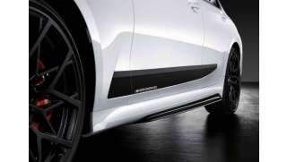 BMW M Performance Seitenfolierung frozen black