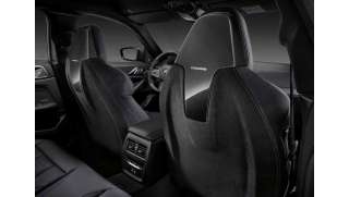 BMW M Performance Sitzrückenschale Alcantara/Carbon hochglanz nicht klappbar 3er G20 G21 M3 G80 4er G26 i4 G26E 8er G16