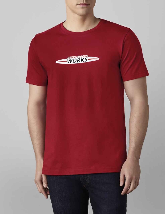 MINI John Cooper Works Herren T-Shirt JCW Shirt chili rot Größe XL 80142454517 