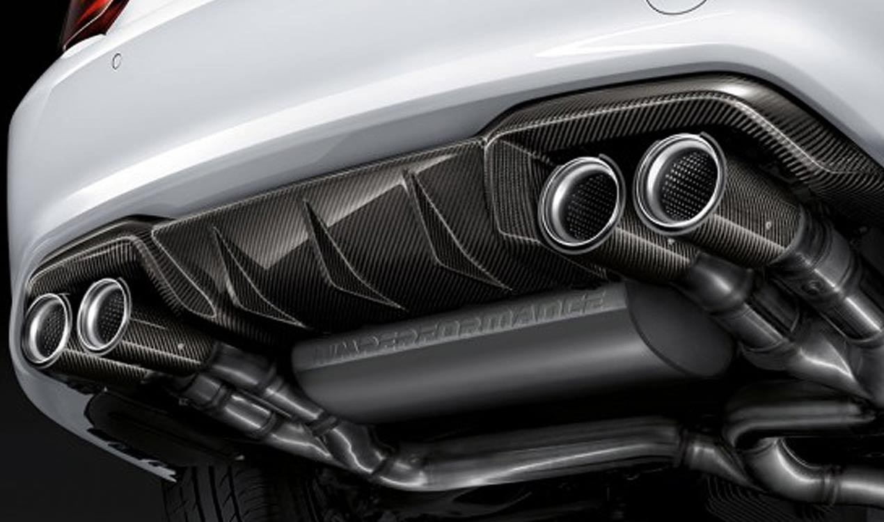 Aufhebung der Verbau-Sperre für BMW M Performance Abgasanlagen